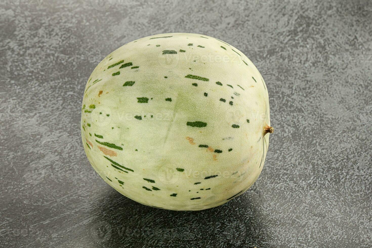 Ripe sweet juicy Dalmatin melon photo