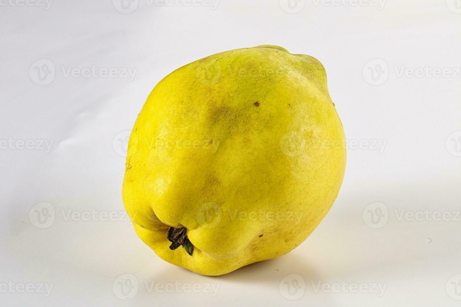 Ripe sweet organic quince fruit photo