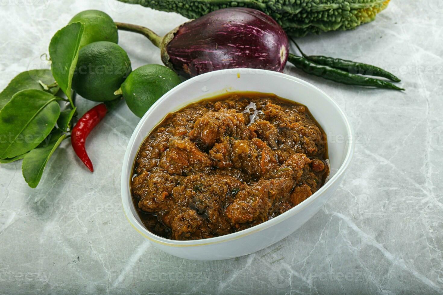 Indian vegetarian cuisine - malay kofta photo