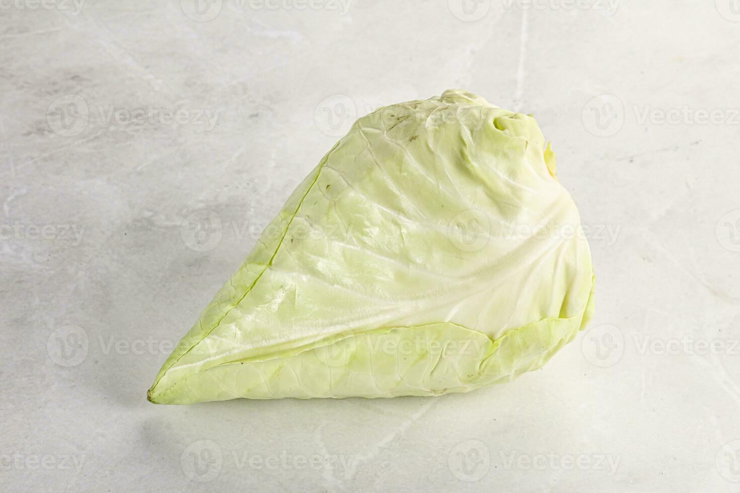 Cone sweetheart ripe green cabbage photo