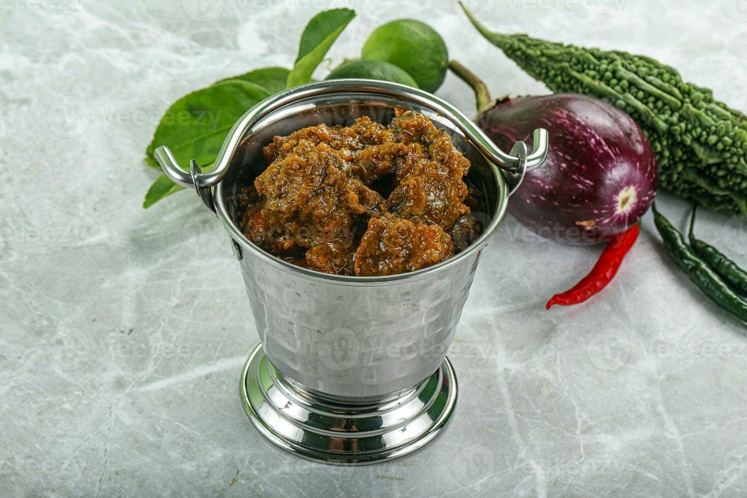 Indian vegetarian cuisine - malay kofta photo