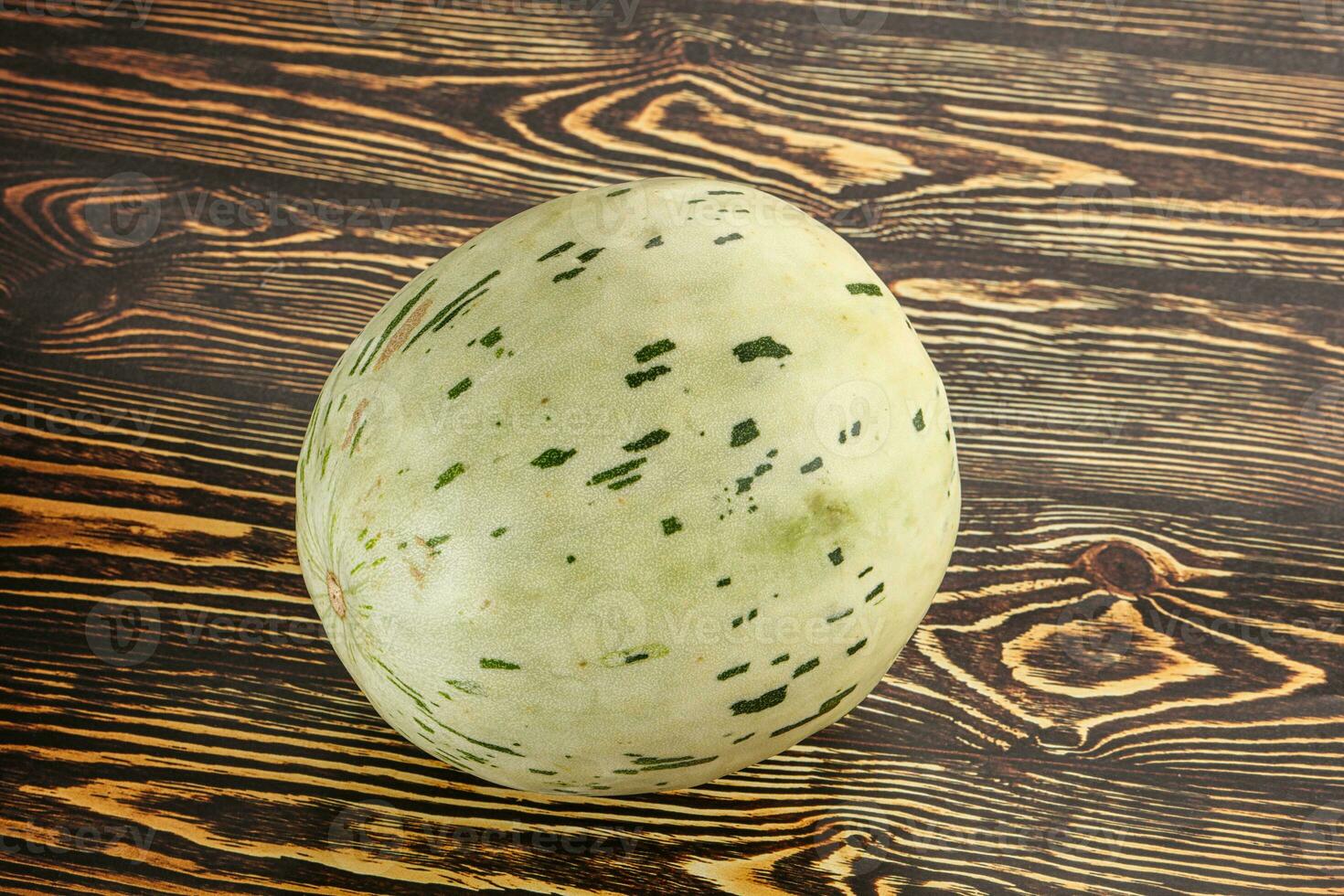 Ripe sweet juicy Dalmatin melon photo