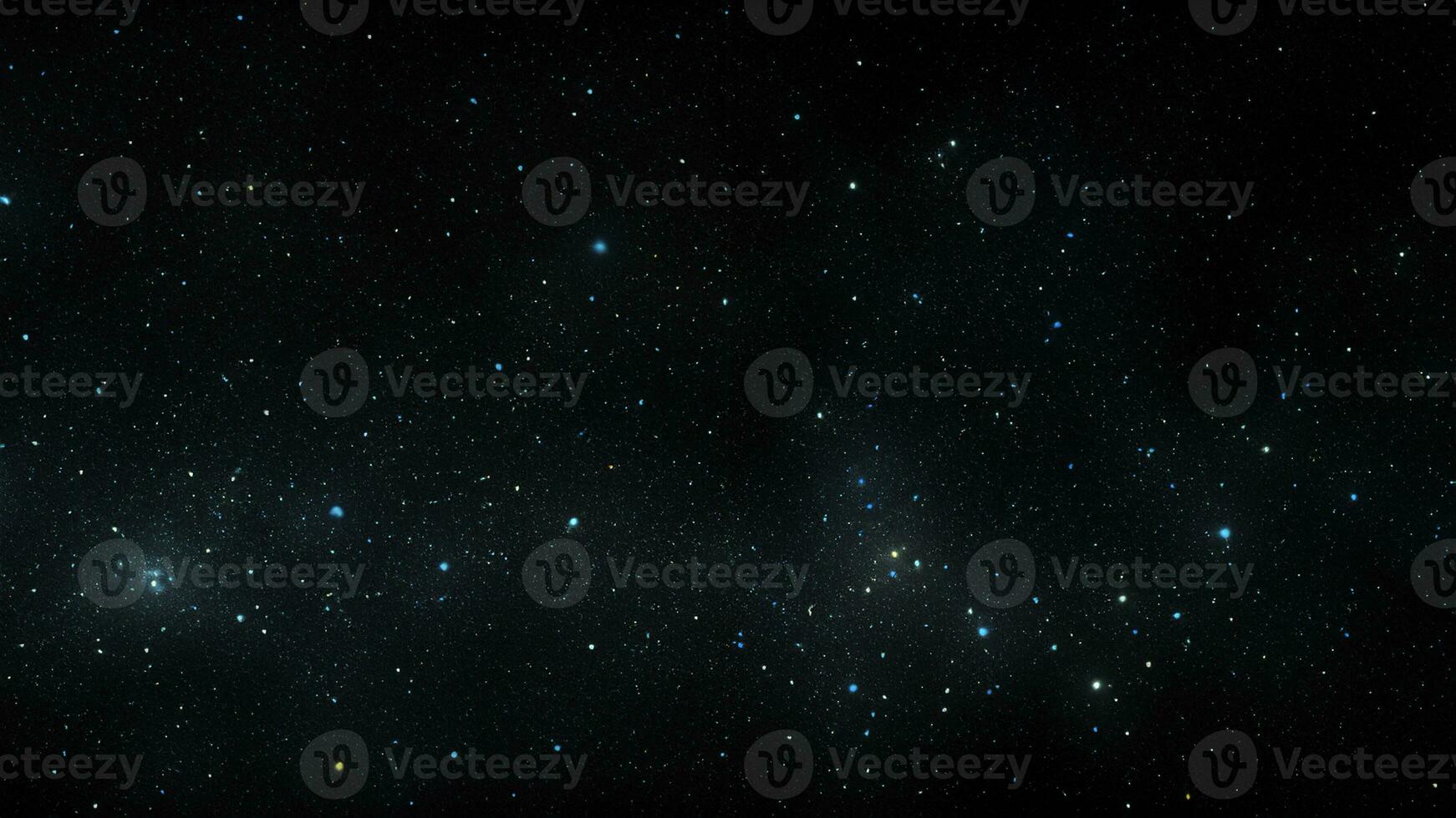 cielo nocturno con estrellas brillando sobre fondo negro foto
