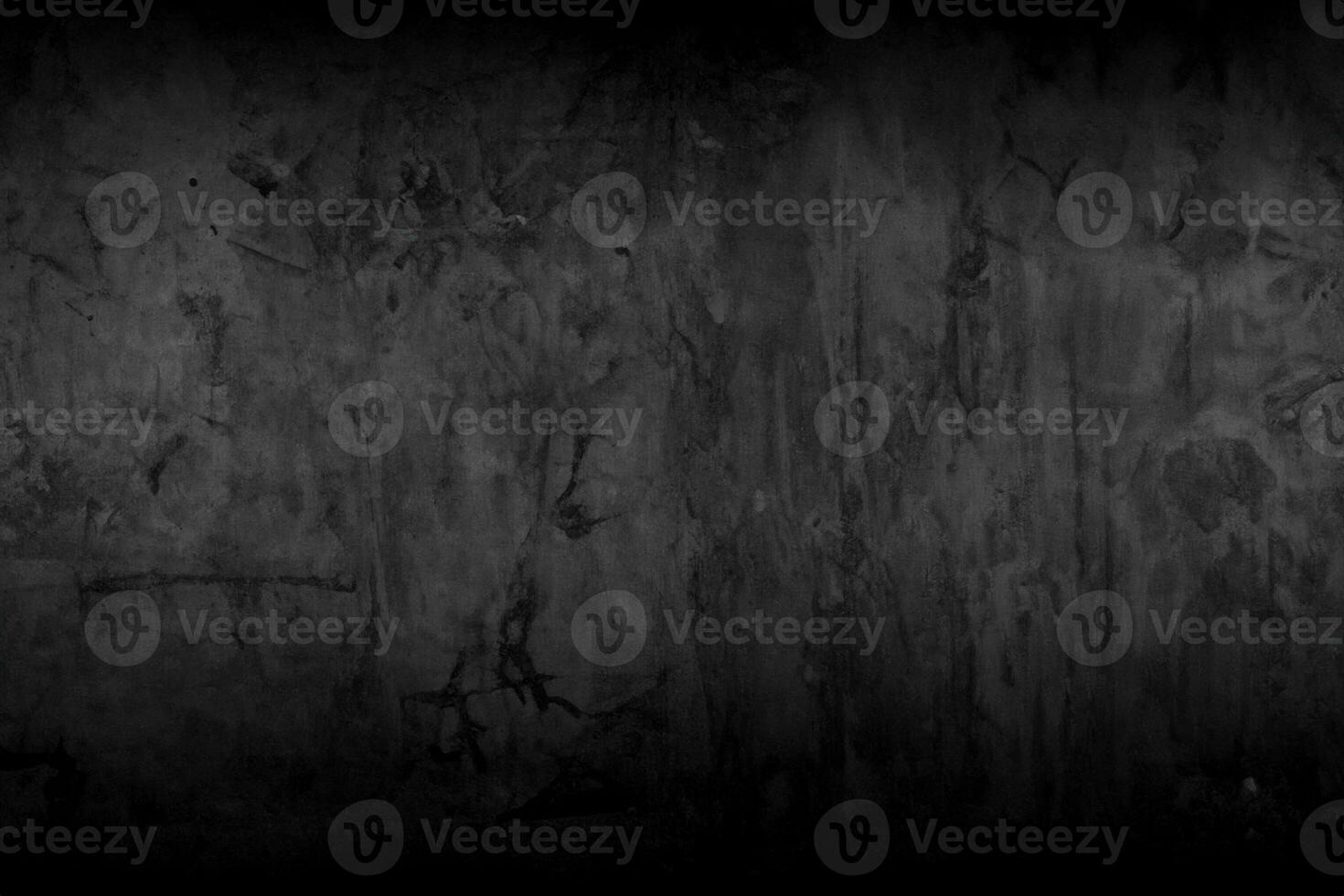 Old wall texture cement dark black gray  background abstract grey color design are light with white gradient background. photo