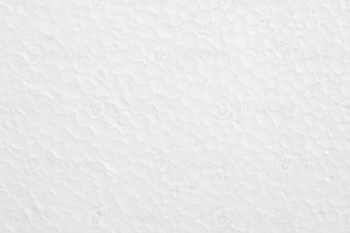 Close up plastic white foam sheet surface texture background photo