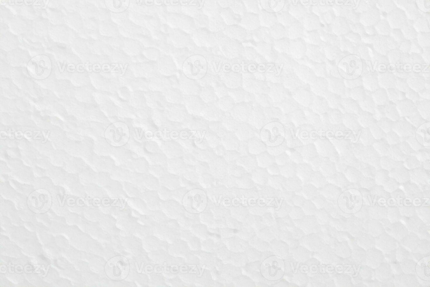 Close up plastic white foam sheet surface texture background photo