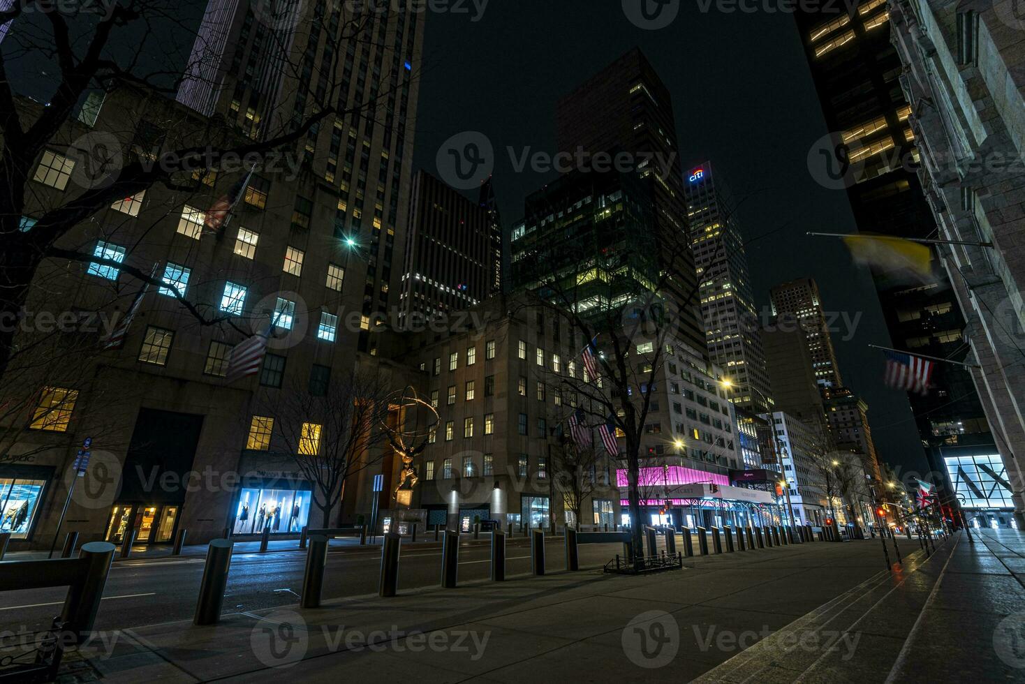 Fifth Avenue at the St. Patrick's Cathedral photo