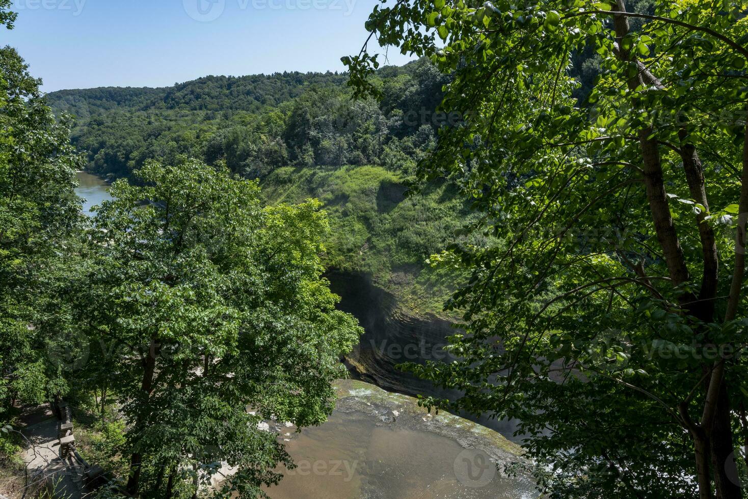 Letchworth estado parque Superior caídas foto