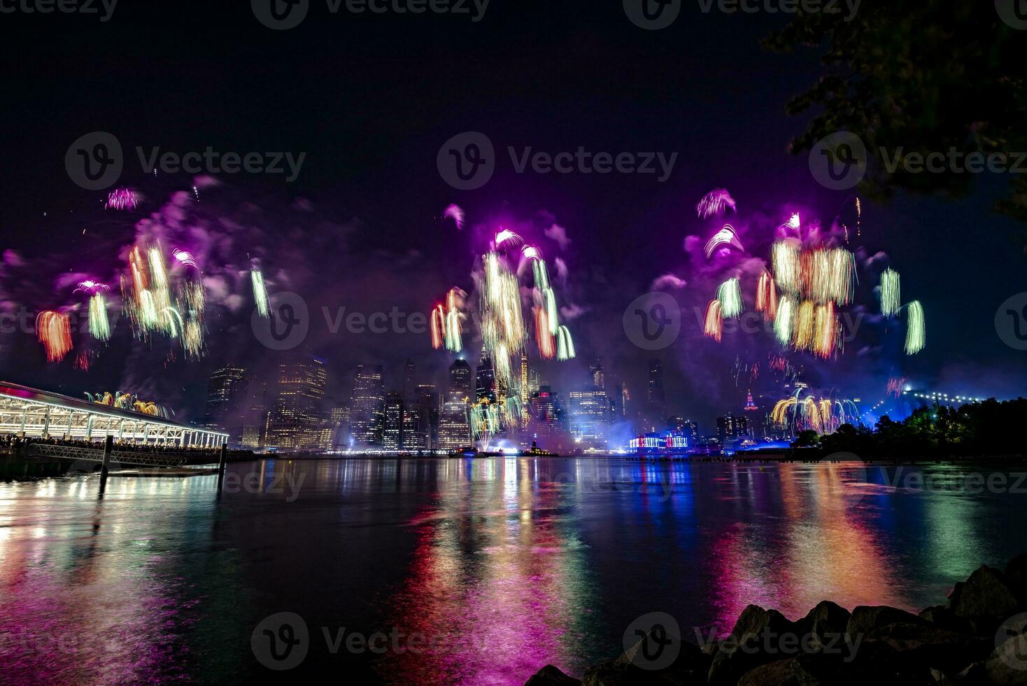 July 4th Macy's Fireworks in New York photo