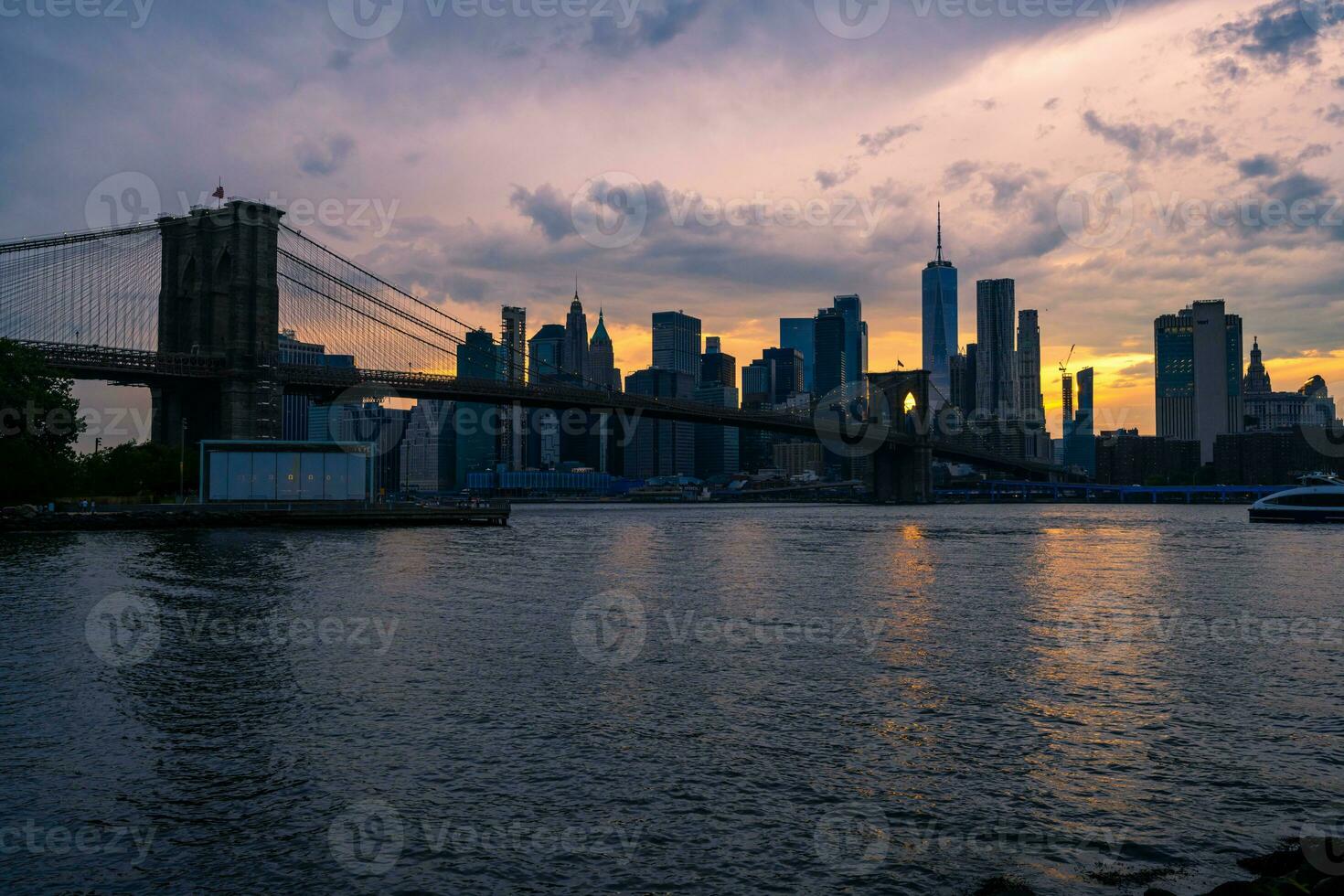 Manhattan at Sunset photo