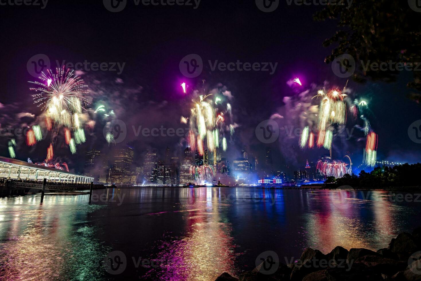 July 4th Macy's Fireworks in New York photo