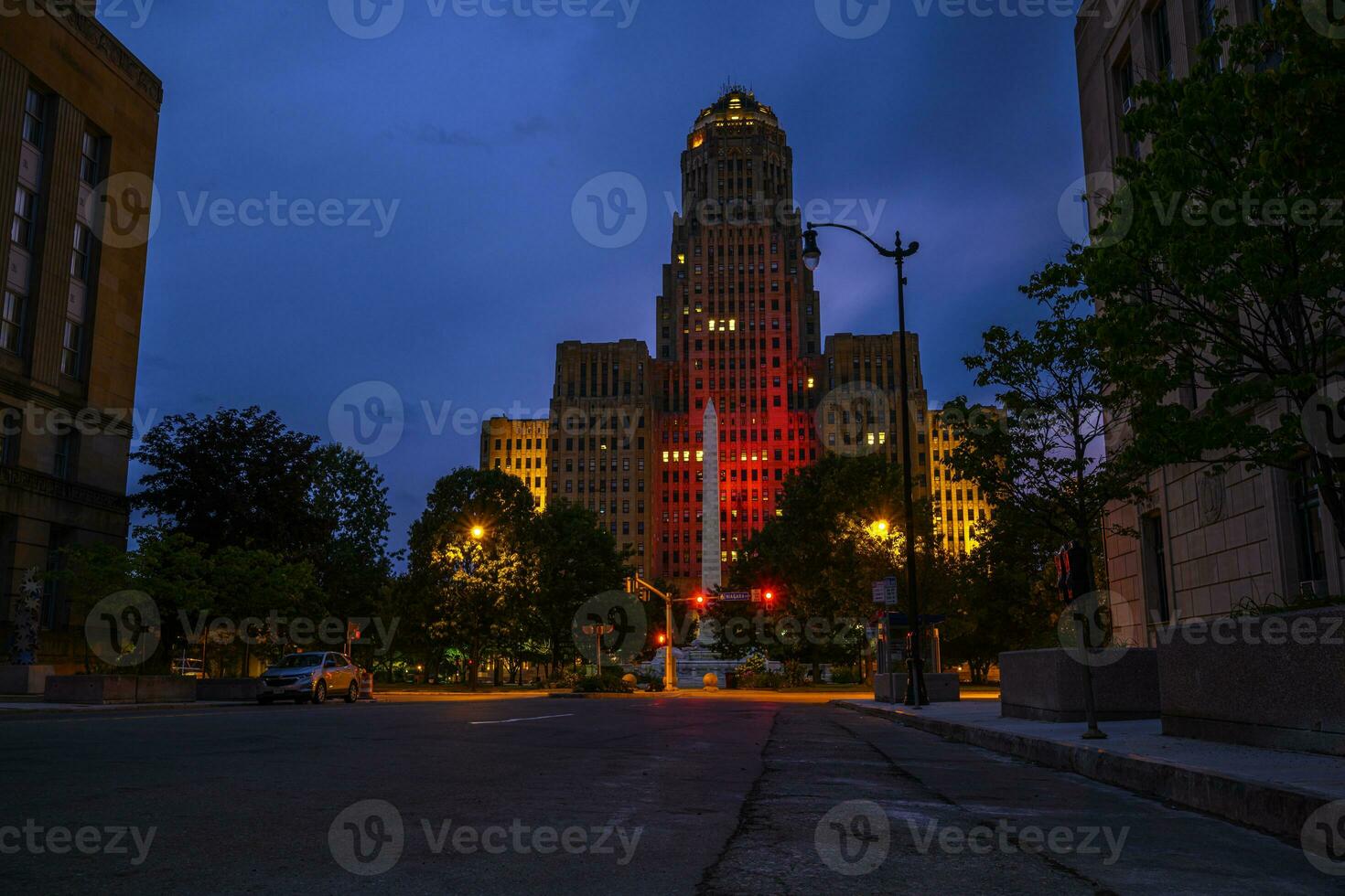 Buffalo City At Night photo