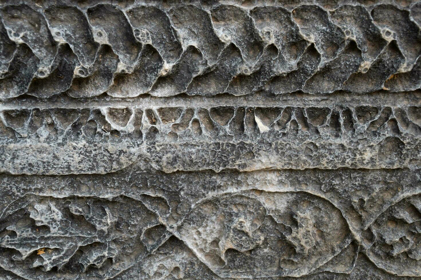 Background texture Vintage stones with patterns photo