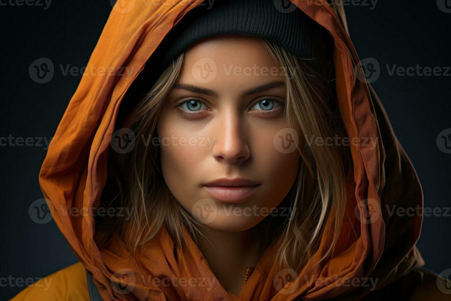 AI generated Woman defying expectations, empowering women images photo