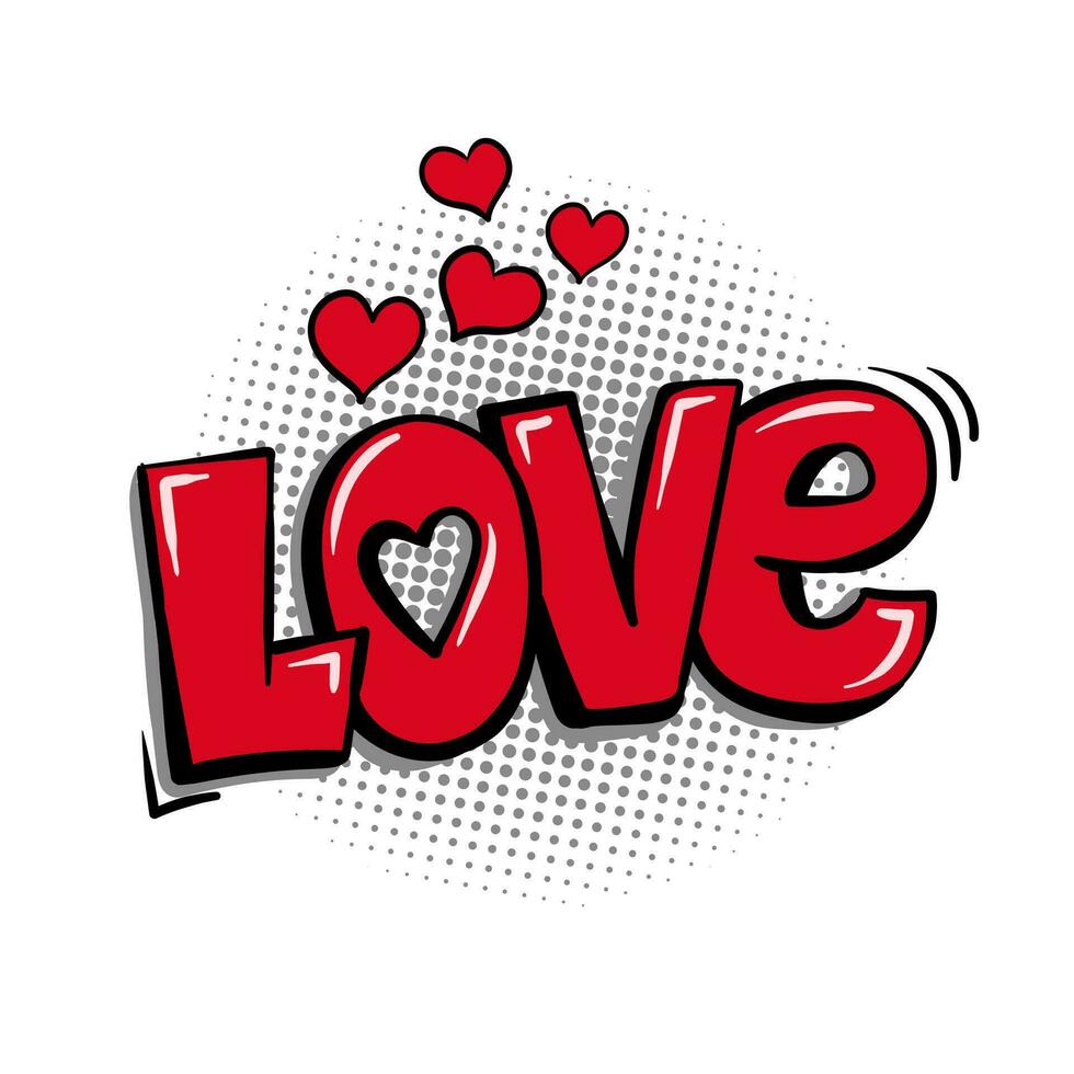 Hand drawn love vector. Suitable for valentine day greeting and state of mind doodle element. vector