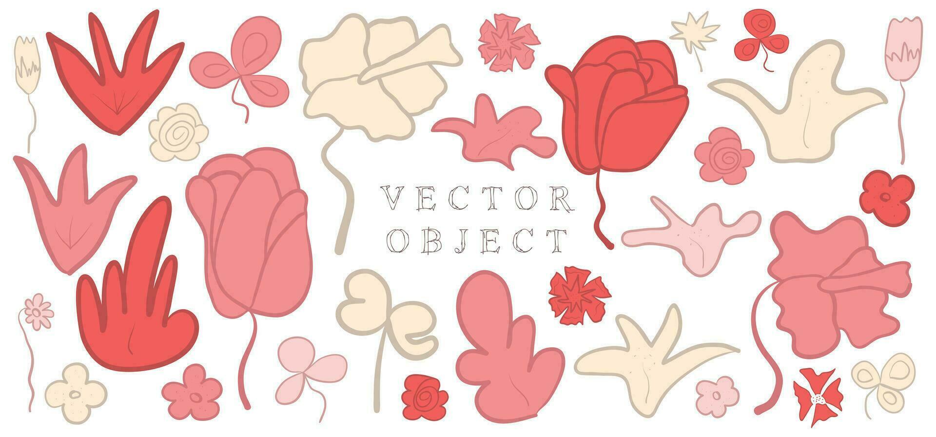 Handmade products. Completely vector and different. This elements that can be used to create any design. Vector brush type object