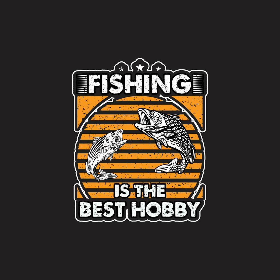 fishing typography tshirt vector design