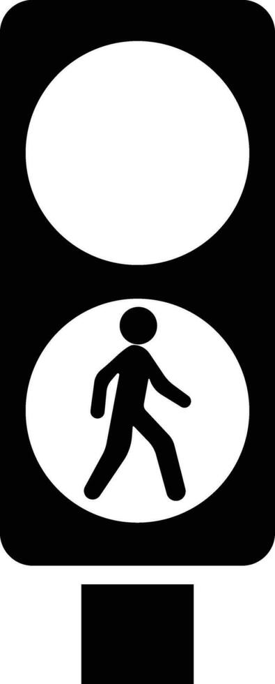 Traffic light interface icon in flat. isolated in symbol use for Traffic control or stoplights with go light and caution light in vector for apps and website