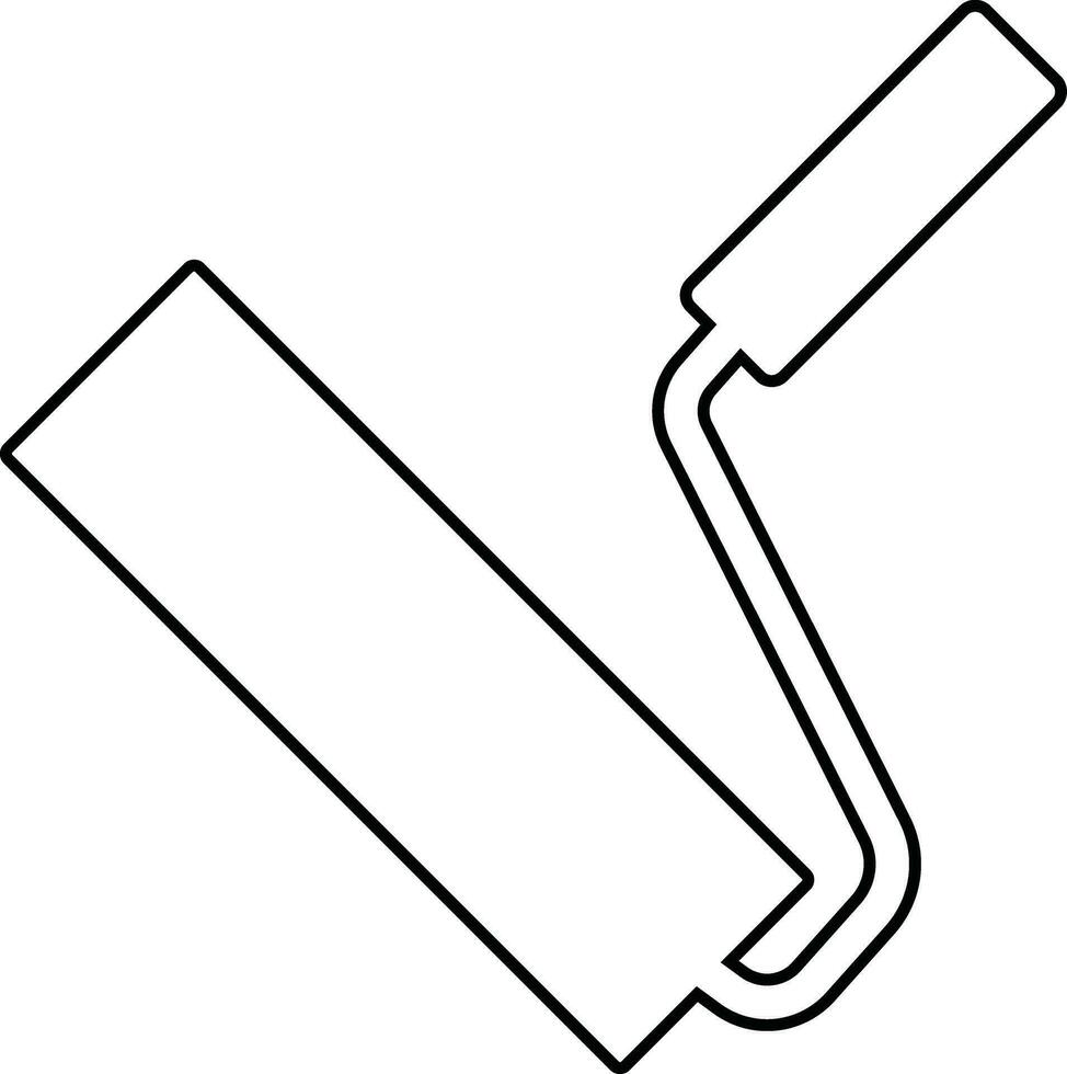 Tool repair and service icon in line. isolated on Hammer Working Engineering tools icon. Instrument Construction wrench and screwdriver. vector for apps, web