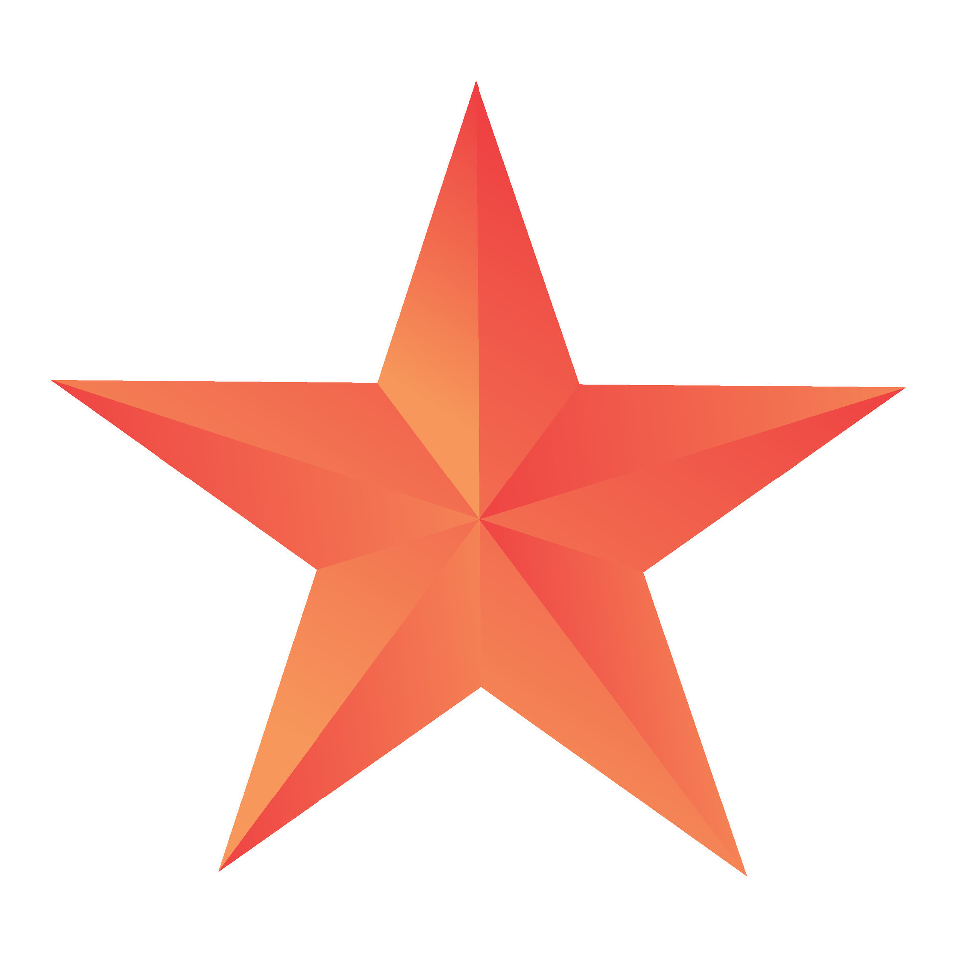 Vector red fivepointed star on white background 36250765 Vector Art at