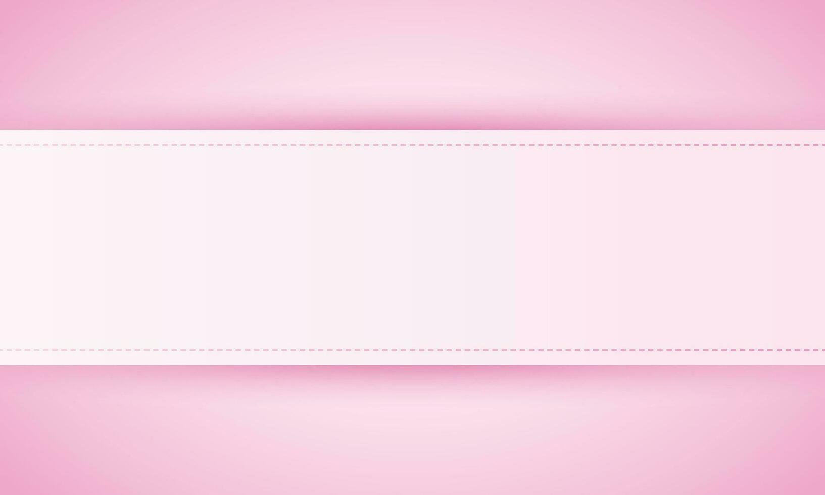 Vector rectangle frame on pink background