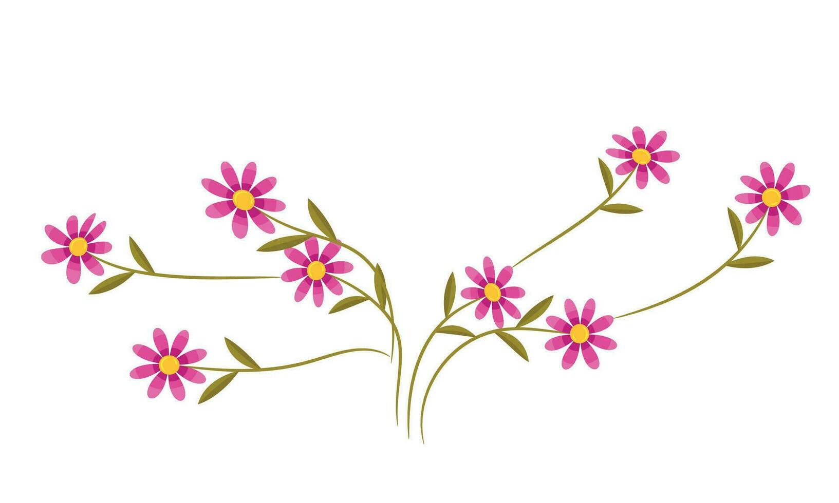 vector resumen primavera flor antecedentes ilustración