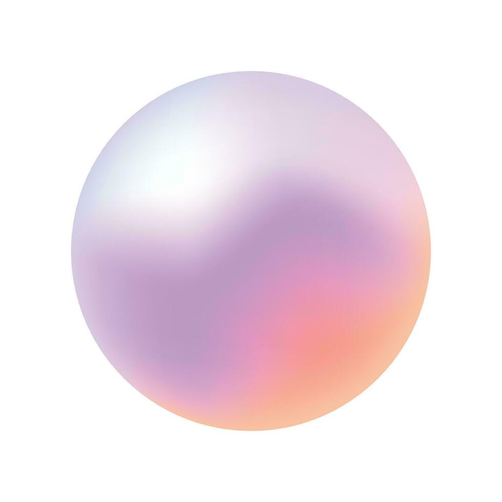 Vector round soft color gradient. modern abstract background