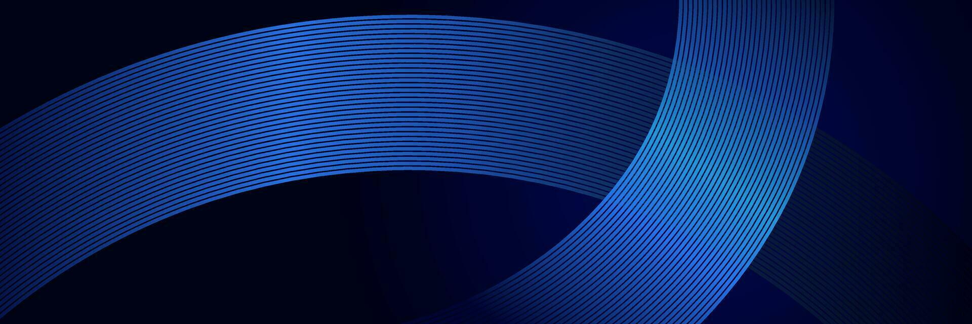 elegant dark background with glowing lines vector