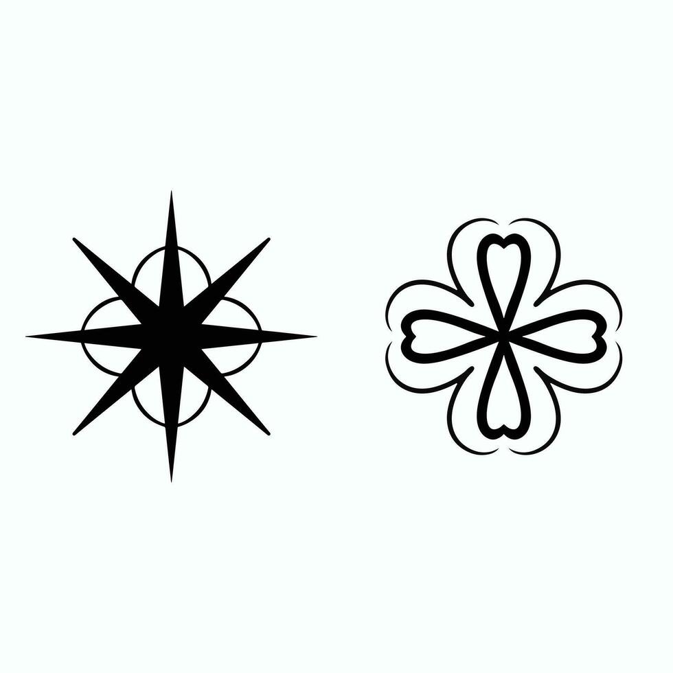 vintage ornament mandala elements set of engraved motifs in vector format