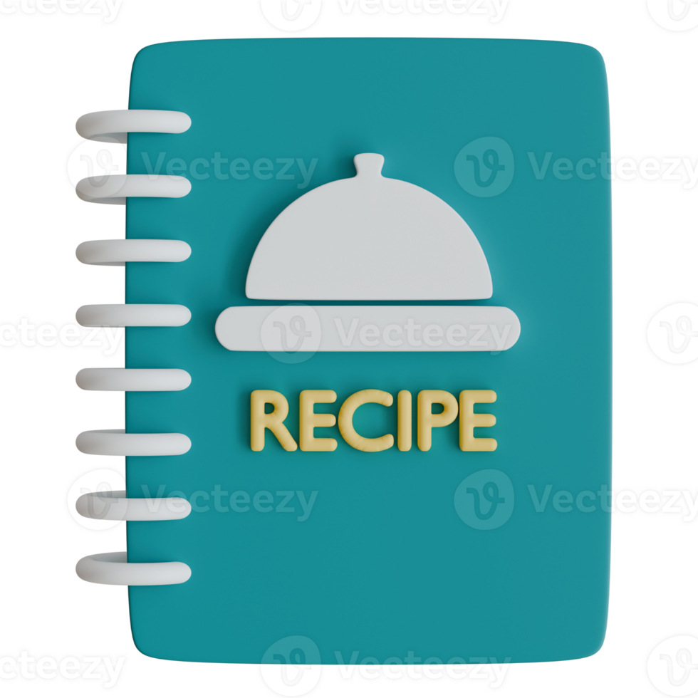 Recipe book 3D icon. png