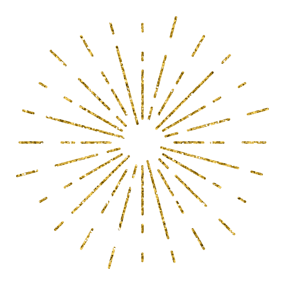 Firework symbol chinese new year decoration element png