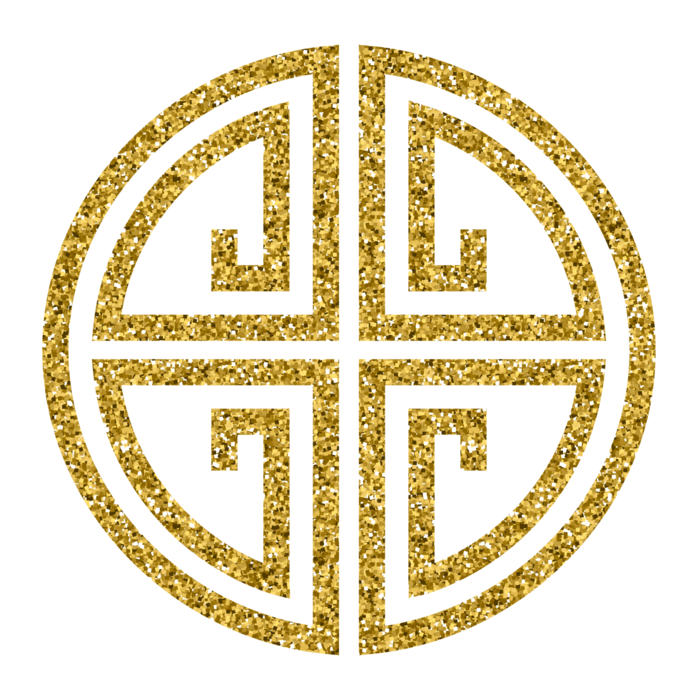 Chinese new year asian decoration element png
