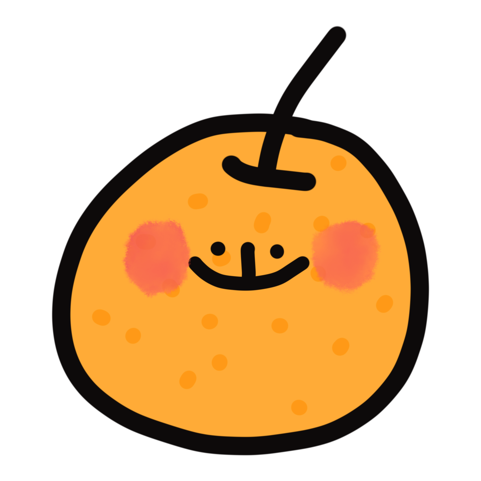 orange fruits cartoon icon 36255127 PNG