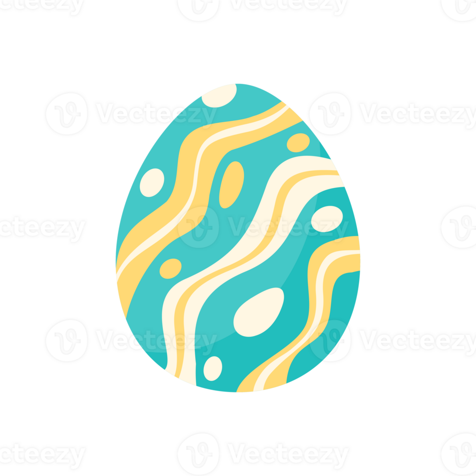 Easter eggs decorated with colorful patterns For an Easter egg search activity with the kids. png