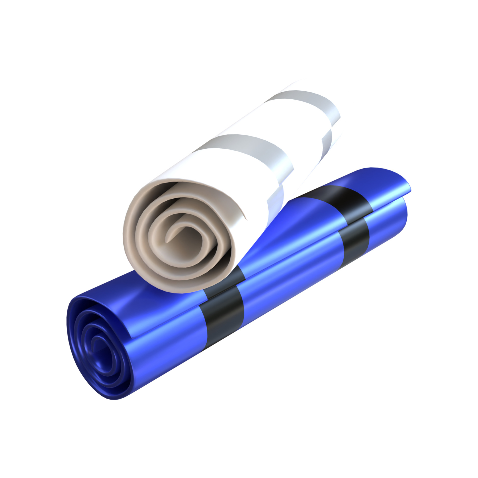 3d rendering of gym fitness exercise mat 36255946 PNG