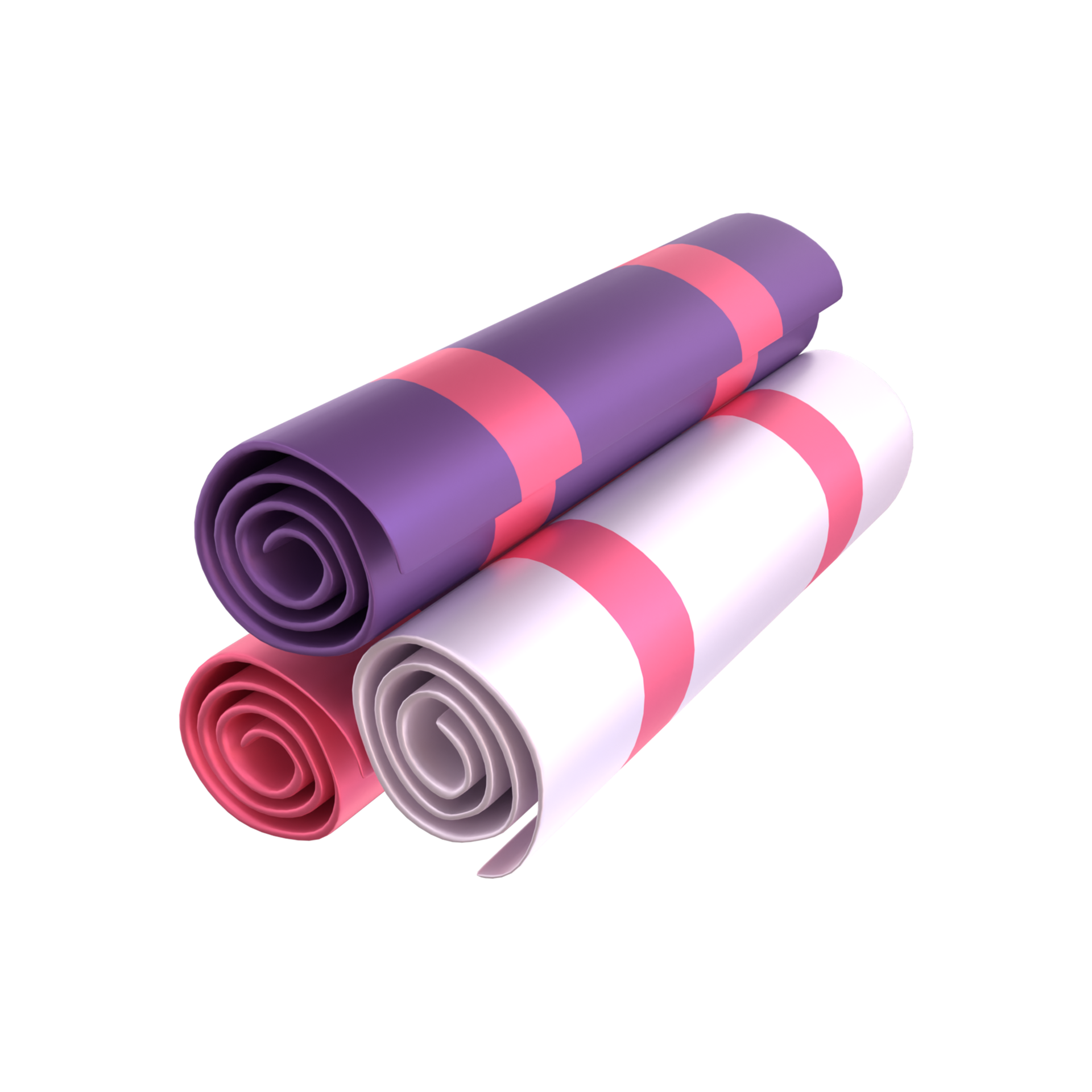 3d rendering of gym fitness exercise mat 36255951 PNG