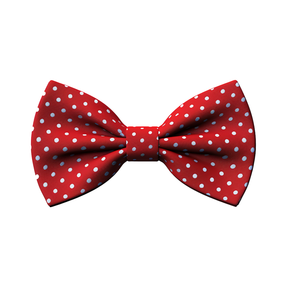 AI generated Bow tie isolated on transparent background png