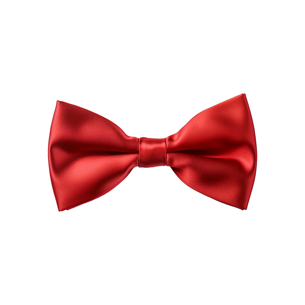 AI generated Bow tie isolated on transparent background png