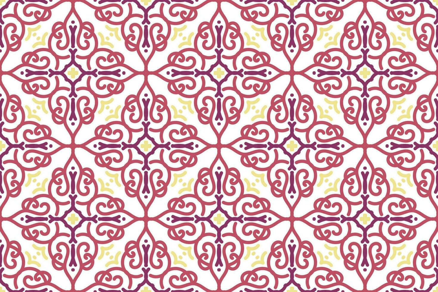 oriental pattern. White and purple background with Arabic ornaments. Pattern, background and wallpaper for your design. Textile ornament. Vector illustration.