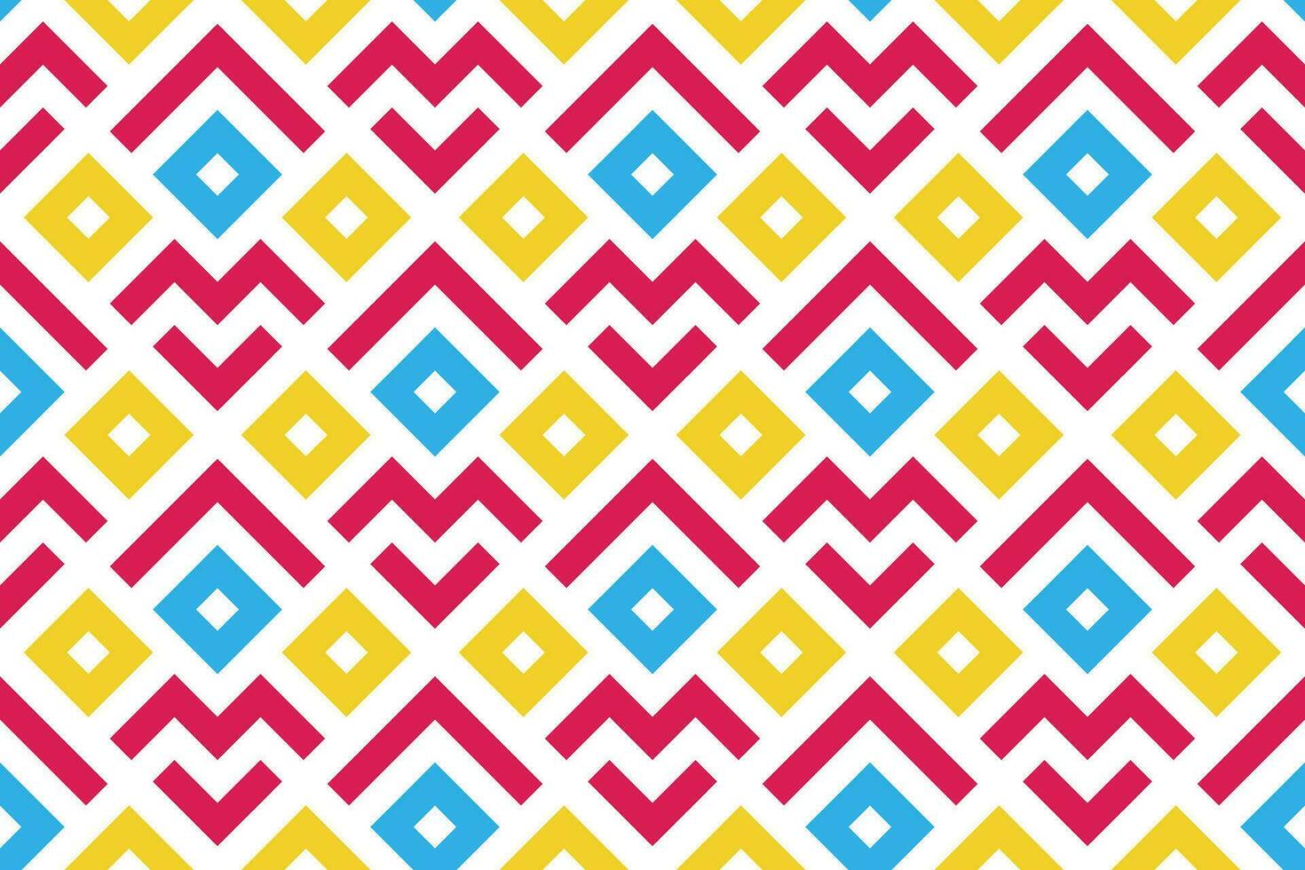 Geometric seamless pattern. Abstract geometric hexagonal graphic design print pattern. Seamless geometric pattern. vector