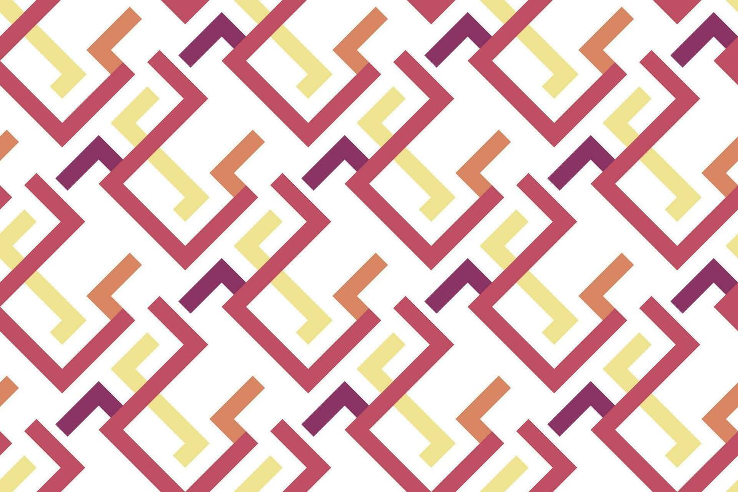 Geometric seamless patterns. Abstract geometric hexagonal graphic design print 3d cubes pattern. Seamless geometric cubes pattern. vector