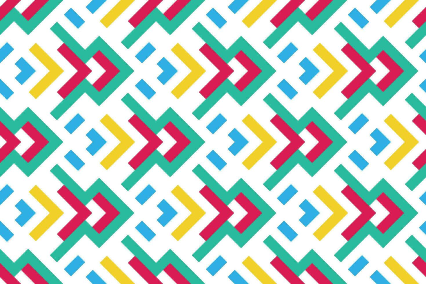 Geometric seamless pattern. Abstract geometric hexagonal graphic design print pattern. Seamless geometric pattern. vector