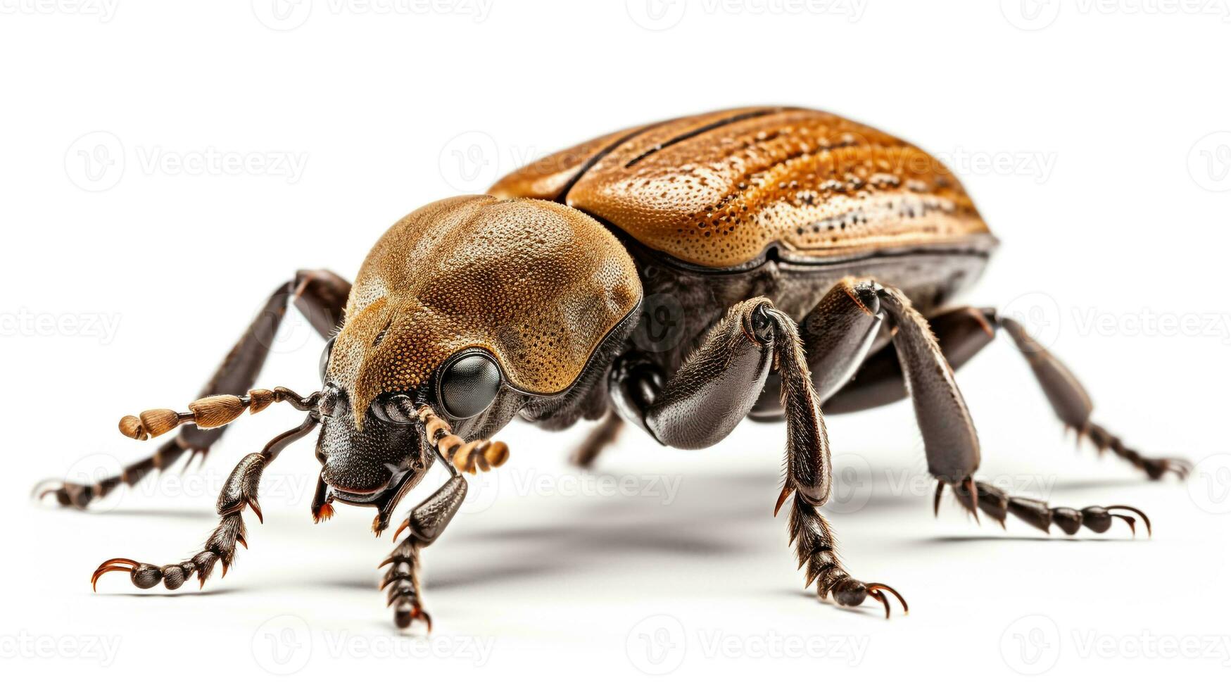 AI generated Photo of Weevil isolated on white background. Generative AI