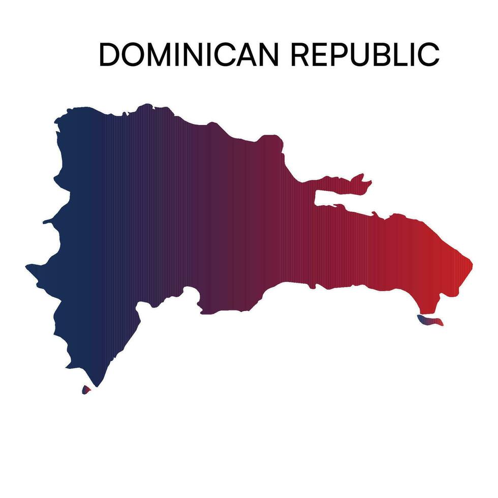 Colorful political map of country. Blank map without labels. Simple flat vector map.