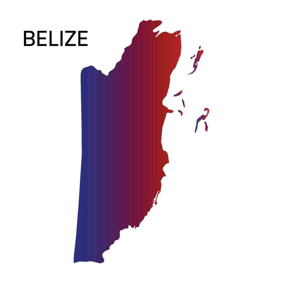 colored map on white background vector