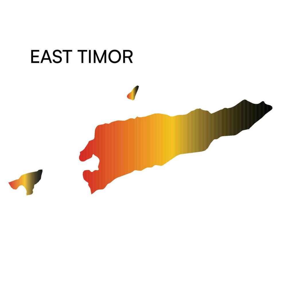 país mapa con nombre a lo largo con blanco antecedentes vector