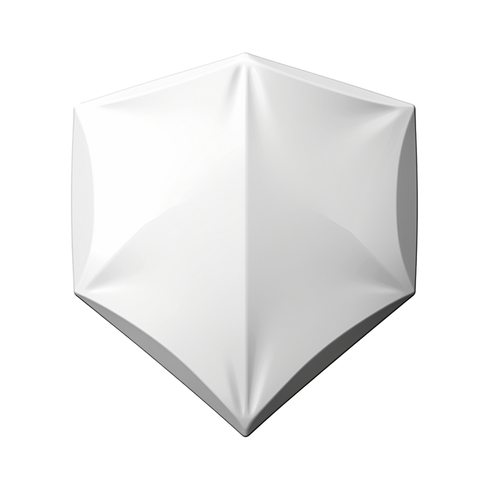 AI generated Medieval shield isolated on transparent background png