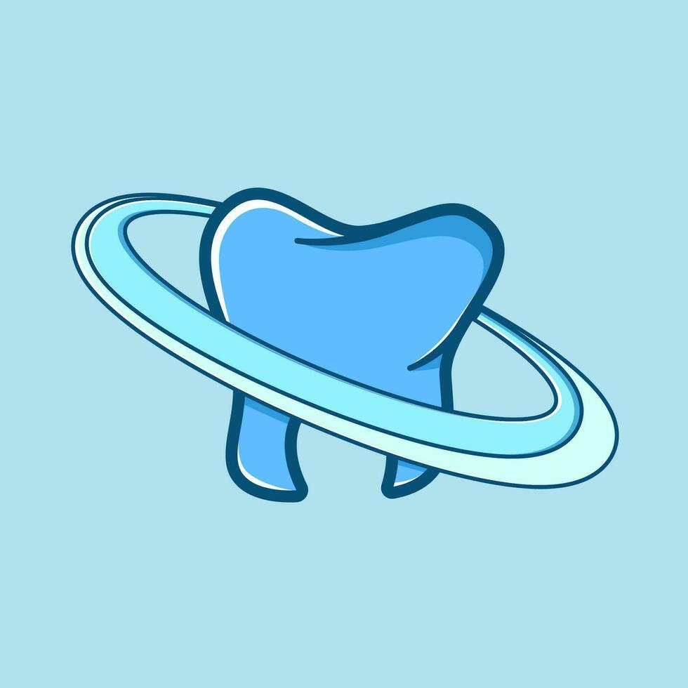 Dental logo for health vector