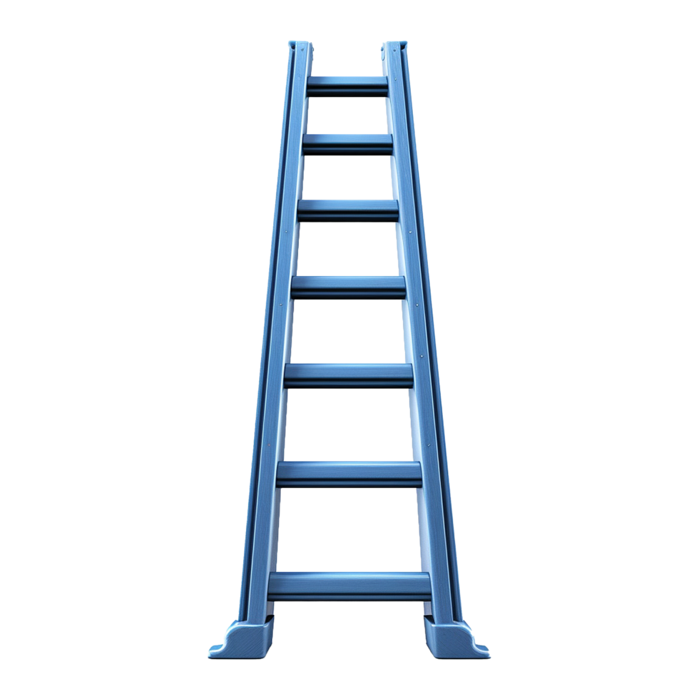 AI generated Ladder isolated on transparent background png