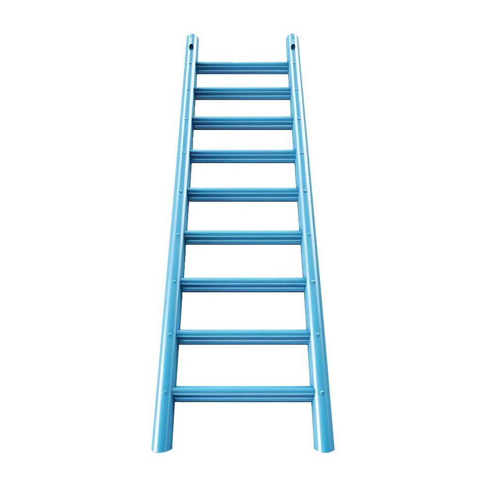 AI generated Ladder isolated on transparent background png